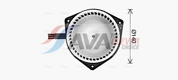 Вентилятора пічки PE8428 AVA